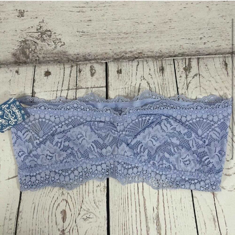 Free People Intimately XS Bandeau Lacey Looks Floral Bundle of 2 - Picture 6 of 9